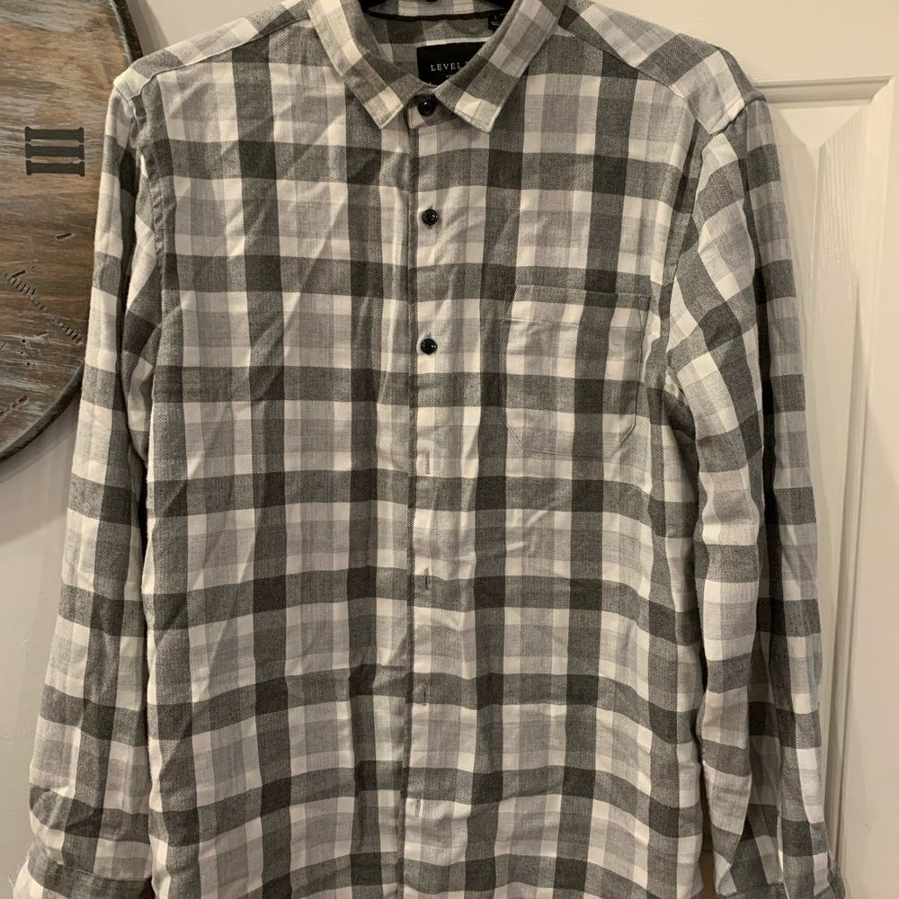 Level Ten Luxury Soft Flannel Shirt sz L
